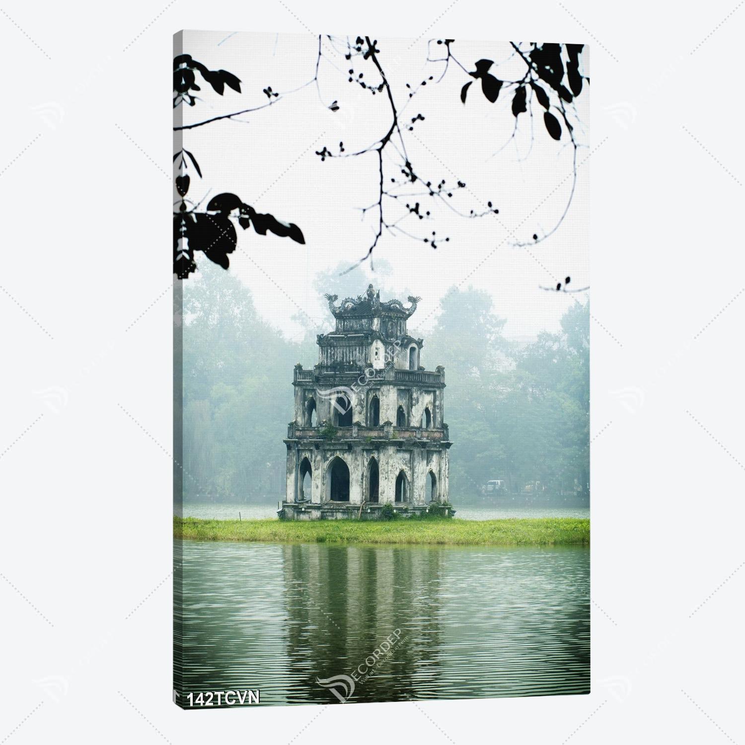 95 Tranh vẽ Hồ Gươm Tháp Rùa đơn giản đậm chất thơ #29 95 Tranh vẽ Hồ Gươm Tháp Rùa đơn giản đậm chất thơ